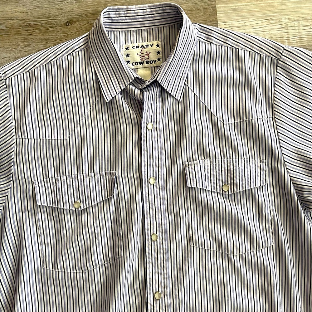 Men’s snap western shirt